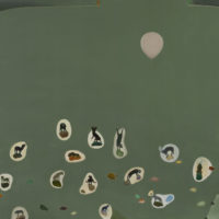 蘇旺伸，間隔，2020，油彩／畫布，150 x 200 cm