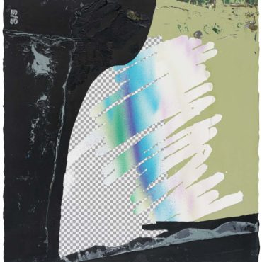 李秉璈，洞穴，2024，壓克力顏料／畫布，80 x 72.5 cm