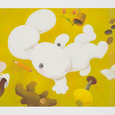 黃本蕊，重新排序中的世界，2022，藝術微噴／紙，61 x 76 cm 
